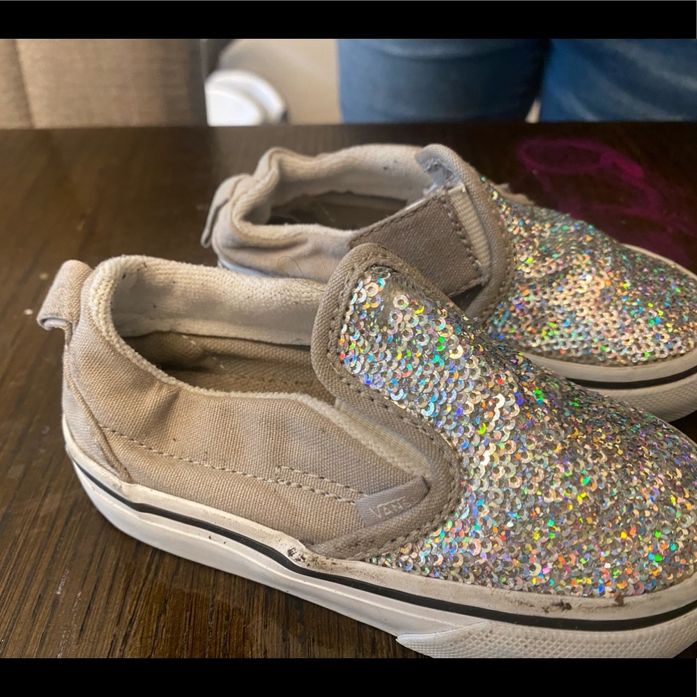 Girls sequin vans